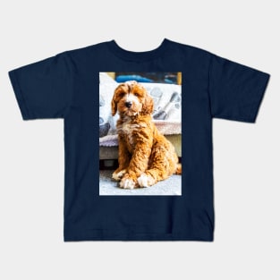 Dexter The Cockapoo Puppy Kids T-Shirt